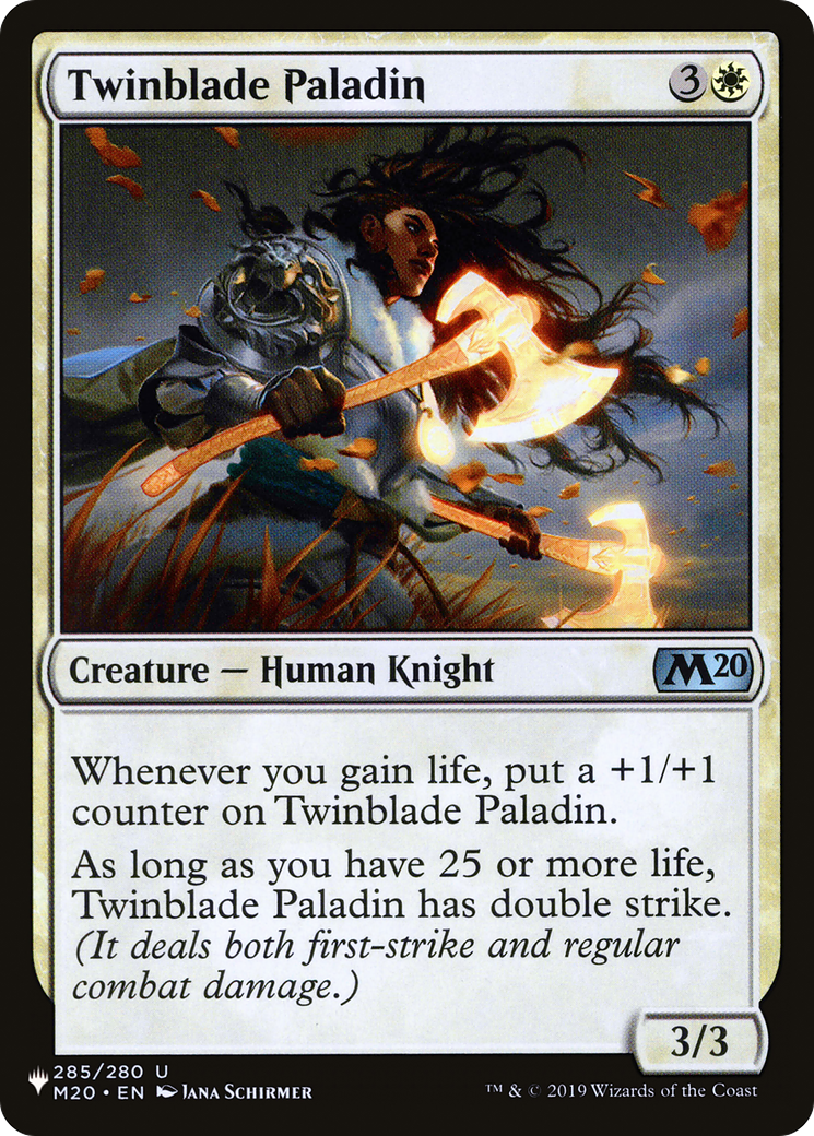 Twinblade Paladin [PLST-M20-285]