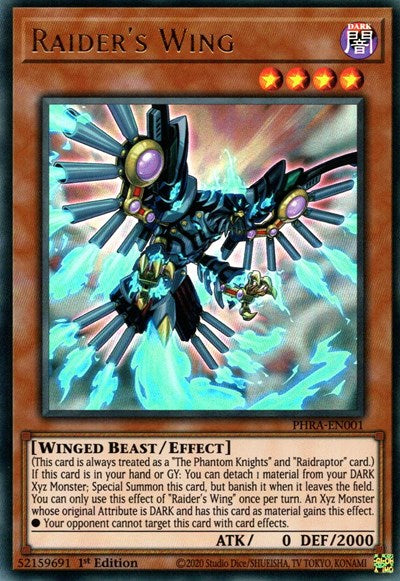 Raider's Wing (Ultra Rare) [PHRA-EN001-UR]