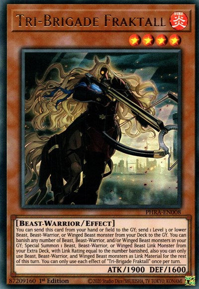Tri-Brigade Fraktall (Ultra Rare) [PHRA-EN008-UR]