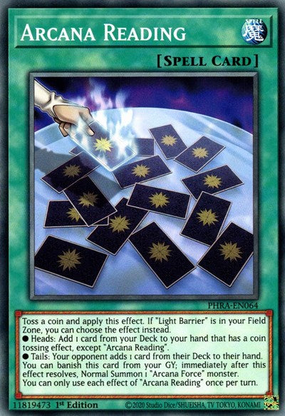 Arcana Reading (Common) [PHRA-EN064-C]