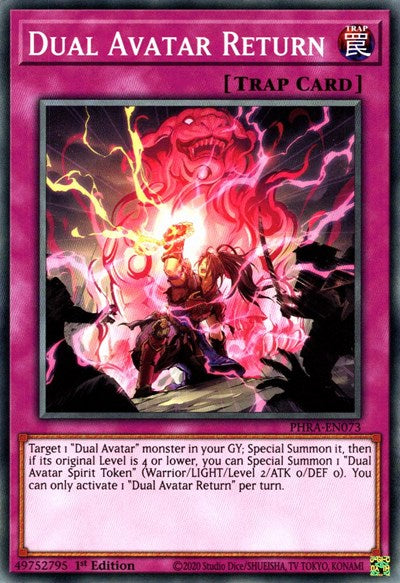 Dual Avatar Return (Common) [PHRA-EN073-C]
