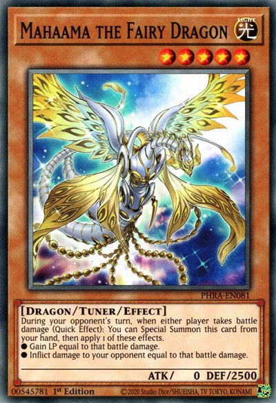 Mahaama the Fairy Dragon (Common) [PHRA-EN081-C]