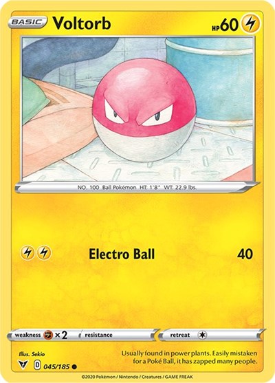 Voltorb - 045/185 (Common) [VIV-045-C]