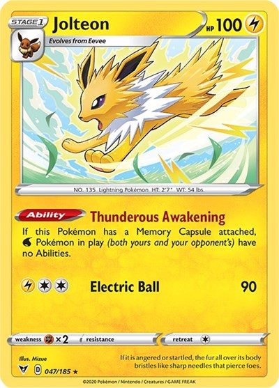 Jolteon - 047/185 (Rare) [VIV-047-R]