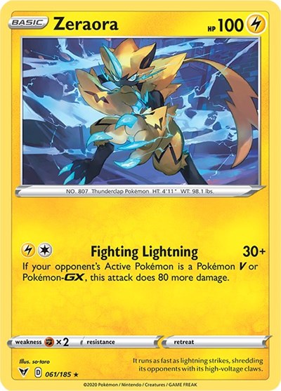 Zeraora - 061/185 (Holo Rare) [VIV-061-HR]