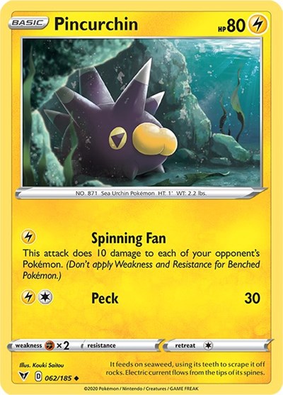 Pincurchin - 062/185 (Uncommon) [VIV-062-U]