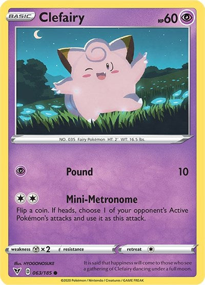 Clefairy - 063/185 (Common) [VIV-063-C]