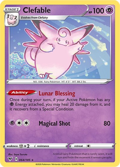 Clefable - 064/185 (Rare) [VIV-064-R]