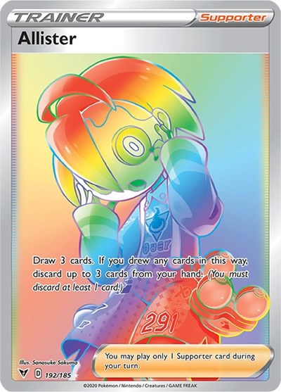 Allister - 192/185 (Secret Rare) [VIV-192-SR]