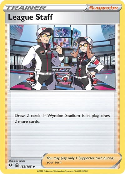 League Staff - 153/185 (Uncommon) [VIV-153-U]