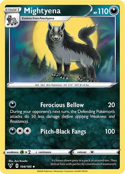 Mightyena - 104/185 (Uncommon) [VIV-104-U]