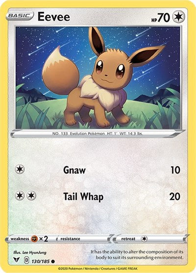 Eevee - 130/185 (Common) [VIV-130-C]