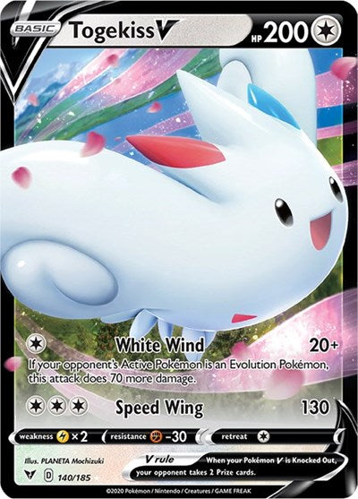 Togekiss V - 140/185 (Ultra Rare) [VIV-140-UR]