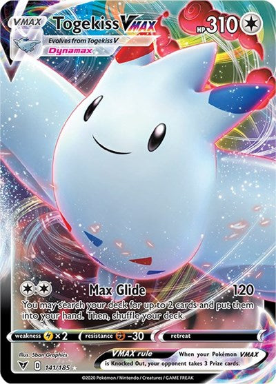 Togekiss VMAX - 141/185 (Ultra Rare) [VIV-141-UR]