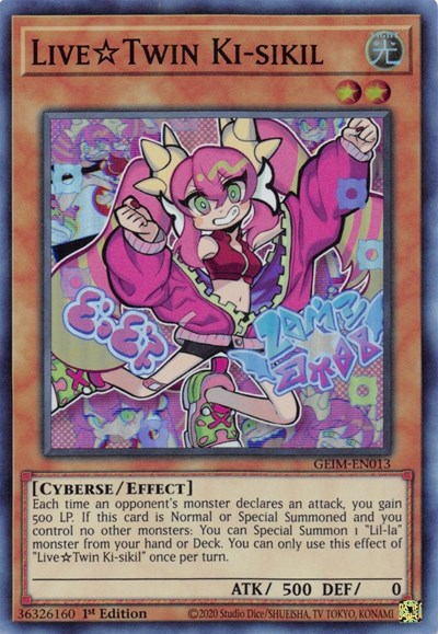 Live Twin Ki-sikil (Super Rare) [GEIM-EN013-SuR]