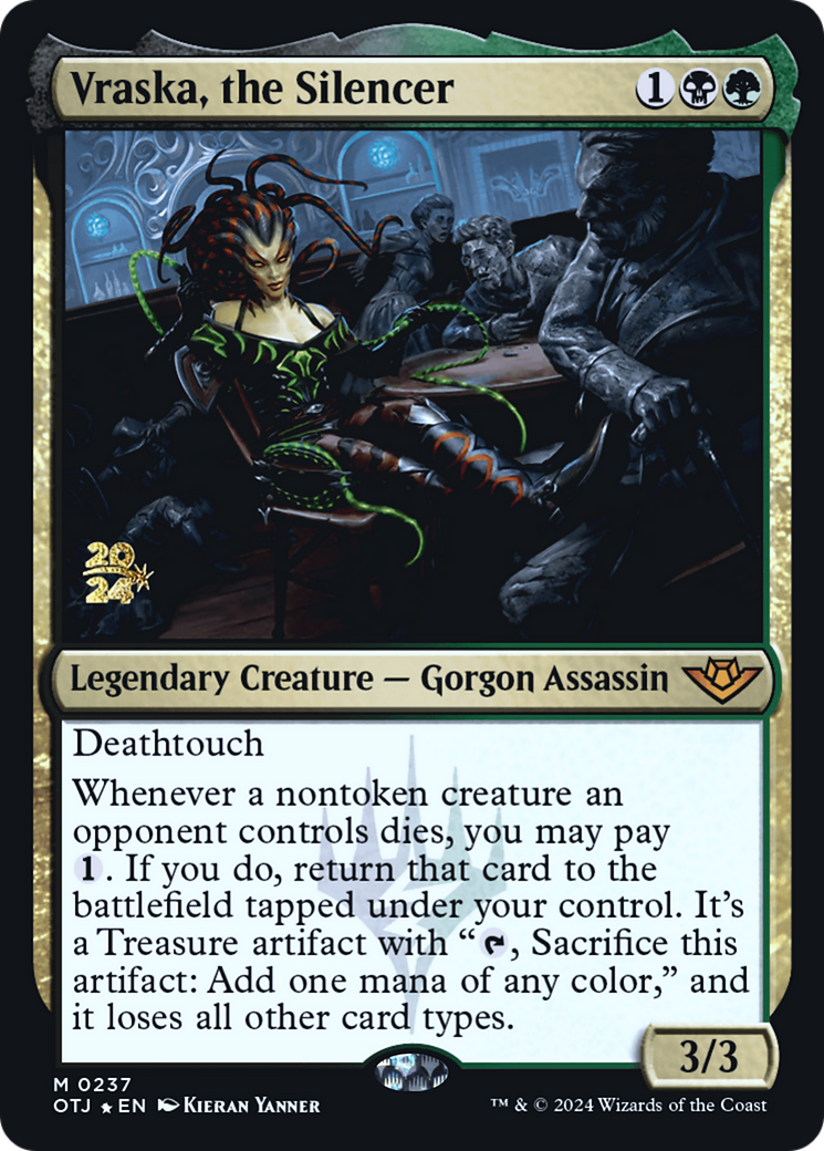 Vraska, the Silencer - Prerelease Promo [POTJ-237s]