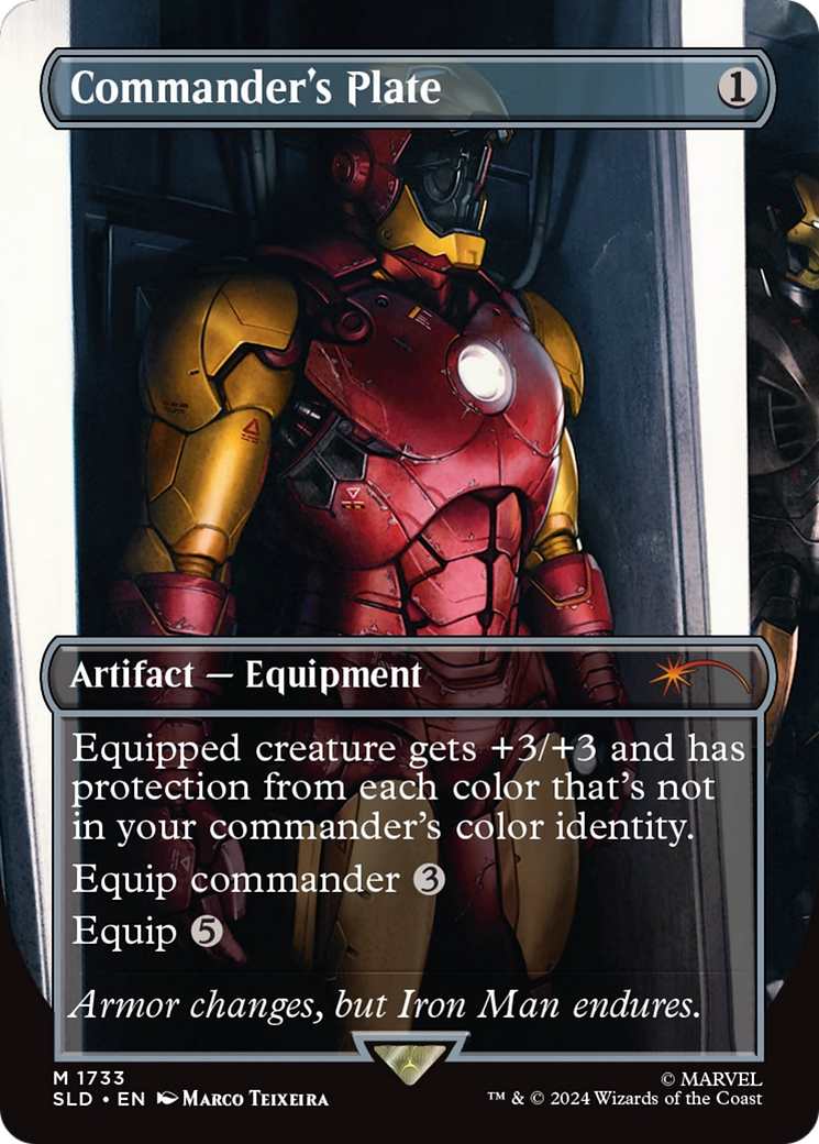 Commander's Plate - Borderless [SLD-1733]
