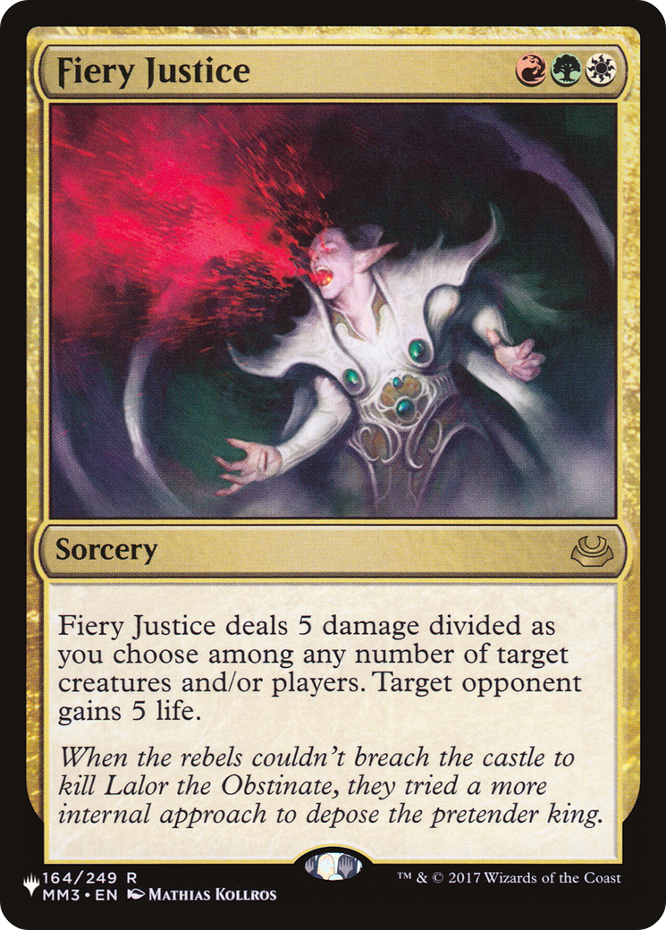 Fiery Justice [PLST-MM3-164]