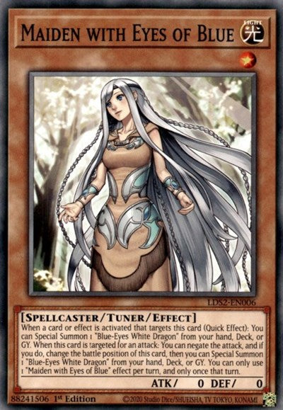 Maiden with Eyes of Blue (Common) [LDS2-EN006-C]
