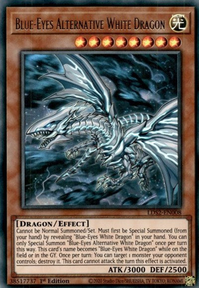 Blue-Eyes Alternative White Dragon (Ultra Rare) [LDS2-EN008-UR]