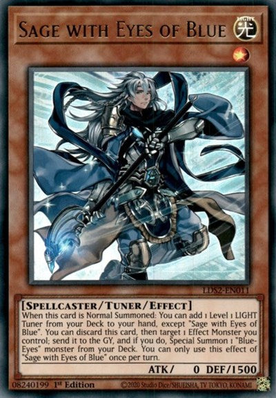 Sage with Eyes of Blue (Ultra Rare) [LDS2-EN011-UR]