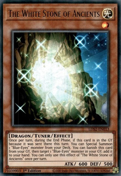 The White Stone of Ancients (Ultra Rare) [LDS2-EN013-UR]
