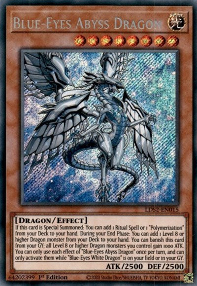 Blue-Eyes Abyss Dragon (Secret Rare) [LDS2-EN015-SeR]
