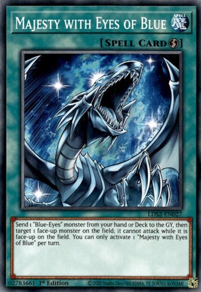 Majesty with Eyes of Blue (Common) [LDS2-EN027-C]