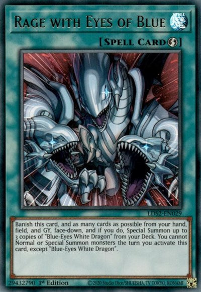 Rage with Eyes of Blue (Ultra Rare) [LDS2-EN029-UR]