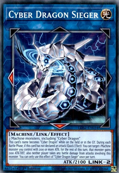 Cyber Dragon Sieger (Common) [LDS2-EN034-C]