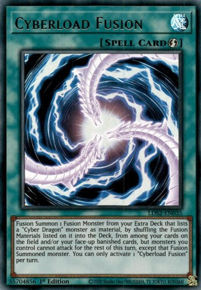 Cyberload Fusion (Ultra Rare) [LDS2-EN035-UR]