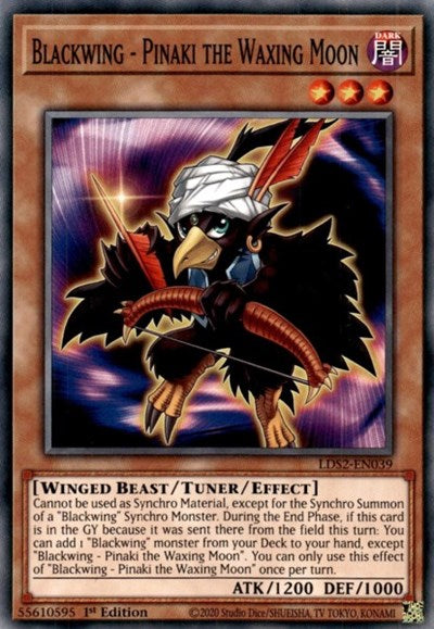 Blackwing - Pinaki the Waxing Moon (Common) [LDS2-EN039-C]
