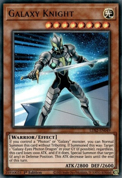 Galaxy Knight (Ultra Rare) [LDS2-EN049-UR]