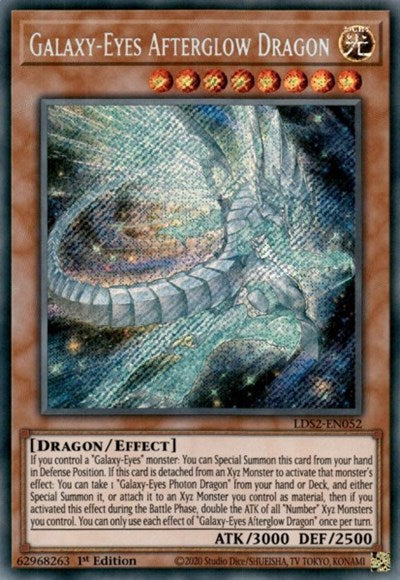 Galaxy-Eyes Afterglow Dragon (Secret Rare) [LDS2-EN052-SeR]