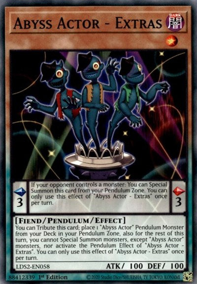 Abyss Actor - Extras (Common) [LDS2-EN058-C]