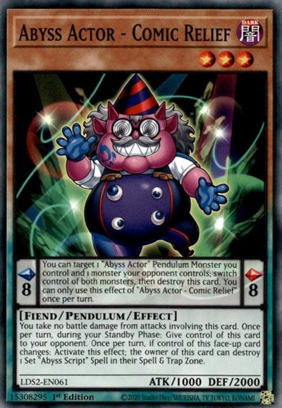 Abyss Actor - Comic Relief (Common) [LDS2-EN061-C]