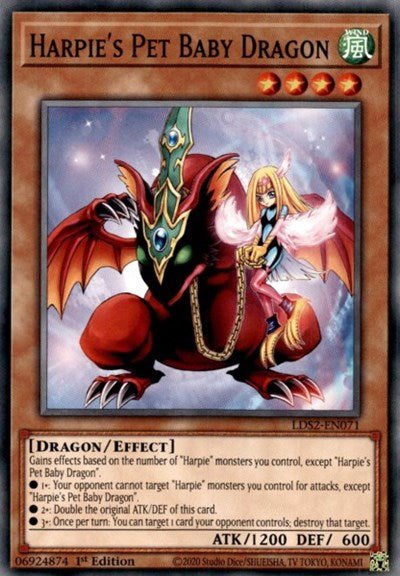 Harpie's Pet Baby Dragon (Common) [LDS2-EN071-C]