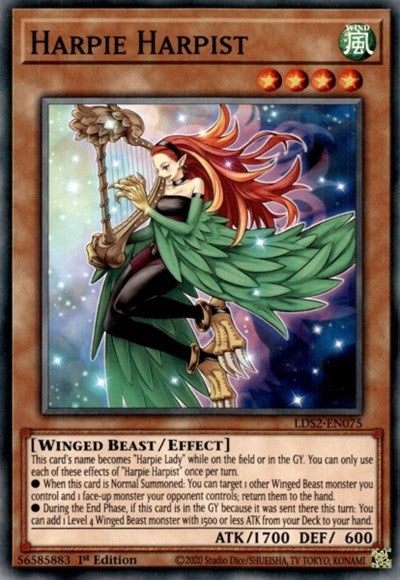 Harpie Harpist (Common) [LDS2-EN075-C]