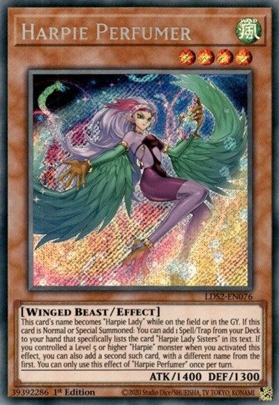 Harpie Perfumer (Secret Rare) [LDS2-EN076-SeR]