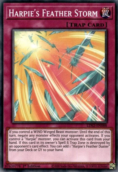Harpie's Feather Storm (Common) [LDS2-EN088-C]