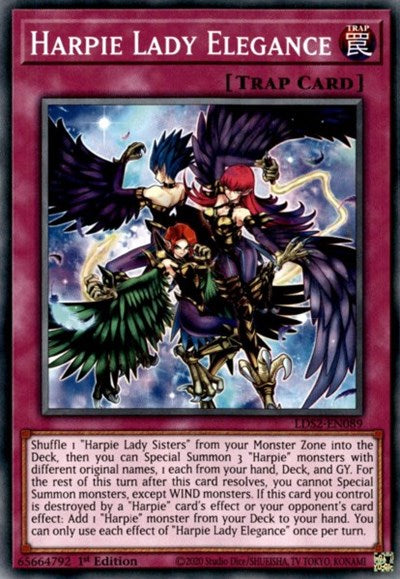 Harpie Lady Elegance (Common) [LDS2-EN089-C]