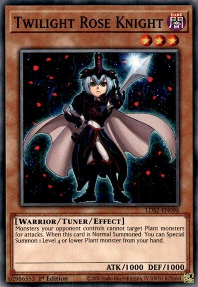 Twilight Rose Knight (Common) [LDS2-EN096-C]