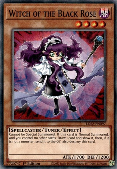 Witch of the Black Rose (Common) [LDS2-EN097-C]