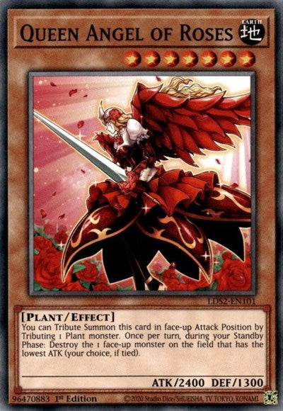 Queen Angel of Roses (Common) [LDS2-EN101-C]
