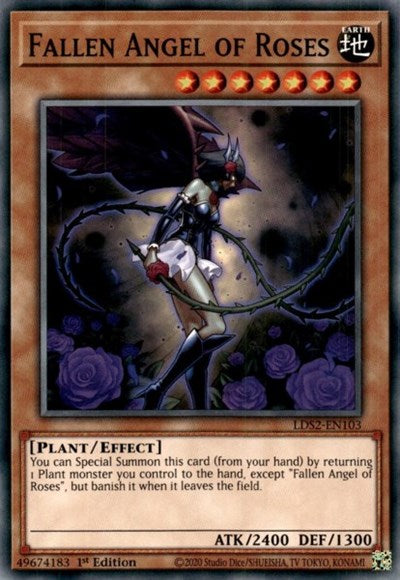 Fallen Angel of Roses (Common) [LDS2-EN103-C]