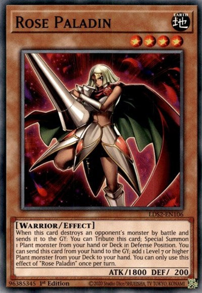 Rose Paladin (Common) [LDS2-EN106-C]