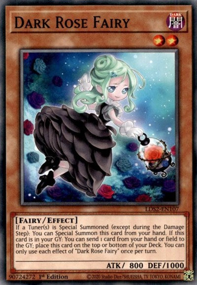 Dark Rose Fairy (Common) [LDS2-EN107-C]