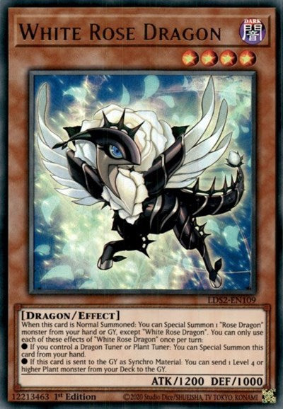 White Rose Dragon (Ultra Rare) [LDS2-EN109-UR]