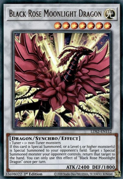 Black Rose Moonlight Dragon (Ultra Rare) [LDS2-EN112-UR]