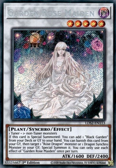 Garden Rose Maiden (Secret Rare) [LDS2-EN113-SeR]